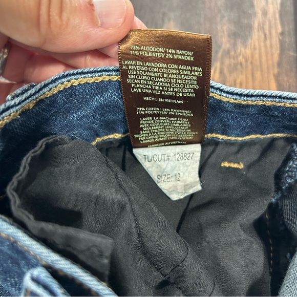 Kut from the Kloth Diana Curvy Skinny Jeans Women’s Size 12 Dark Wash - Picture 7 of 10